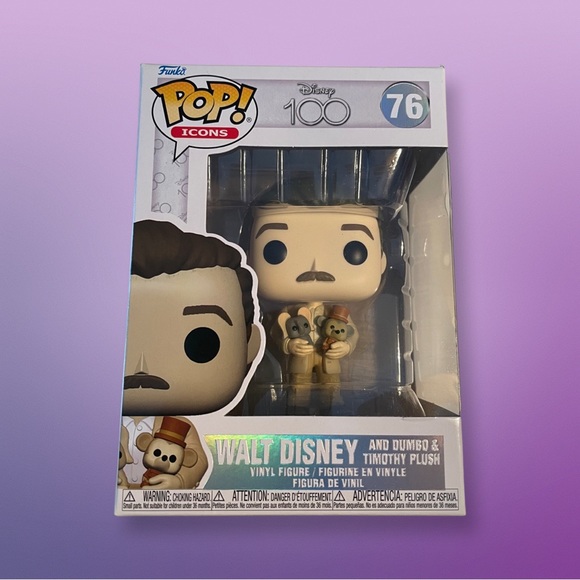 Funko Pop - Walt Disney , and dumbo and Timothy plush - Picture 2 of 7